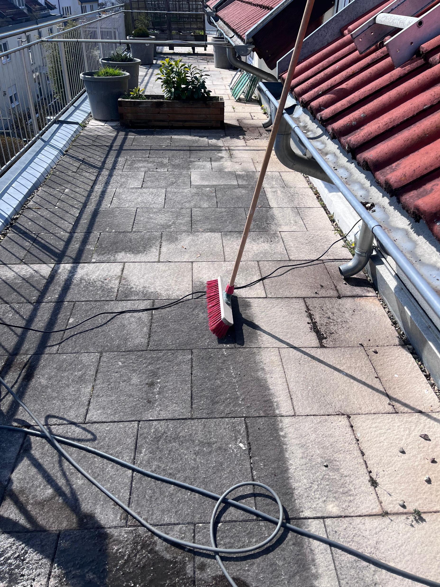 Terrassensteinreinigung – Projektbild 2