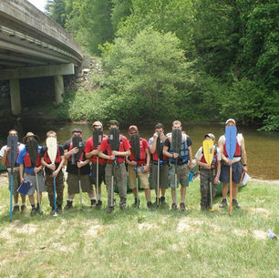 Lessons on the River with Cameron Boys Camp