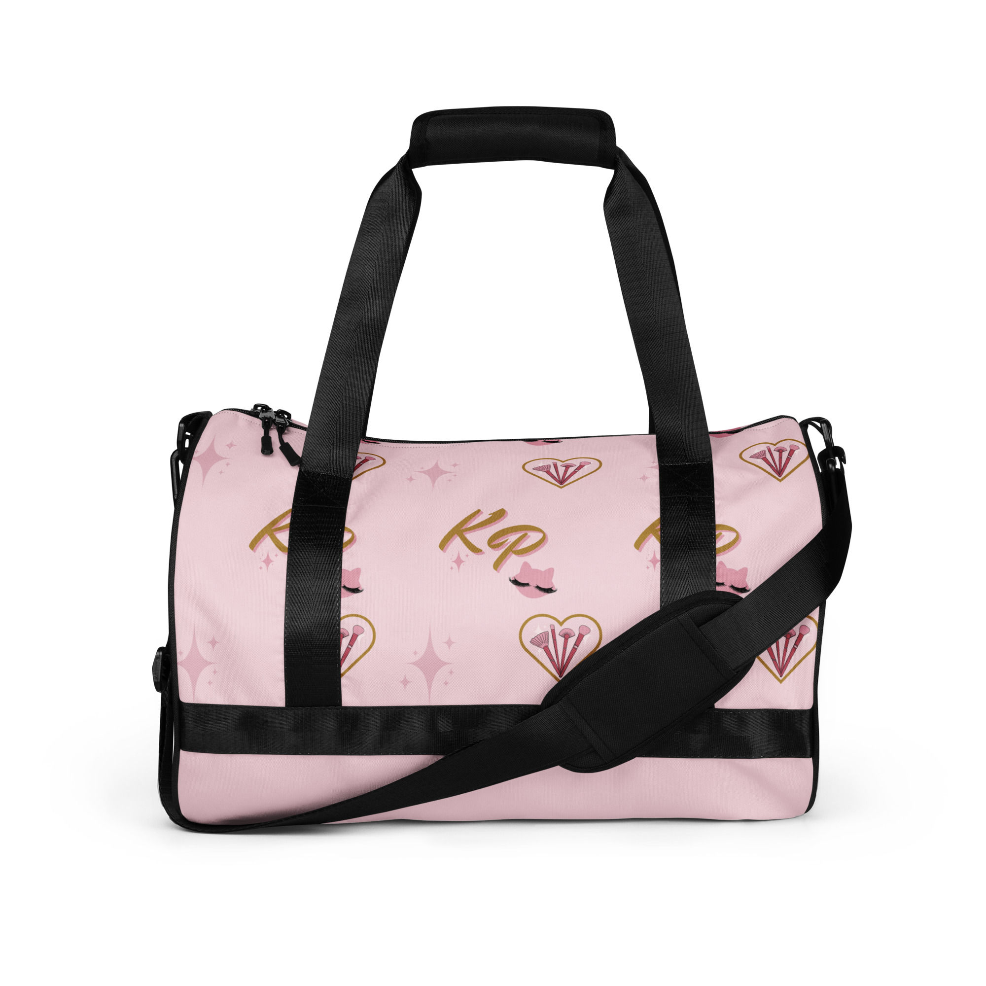 Panic Pink All-over print gym bag