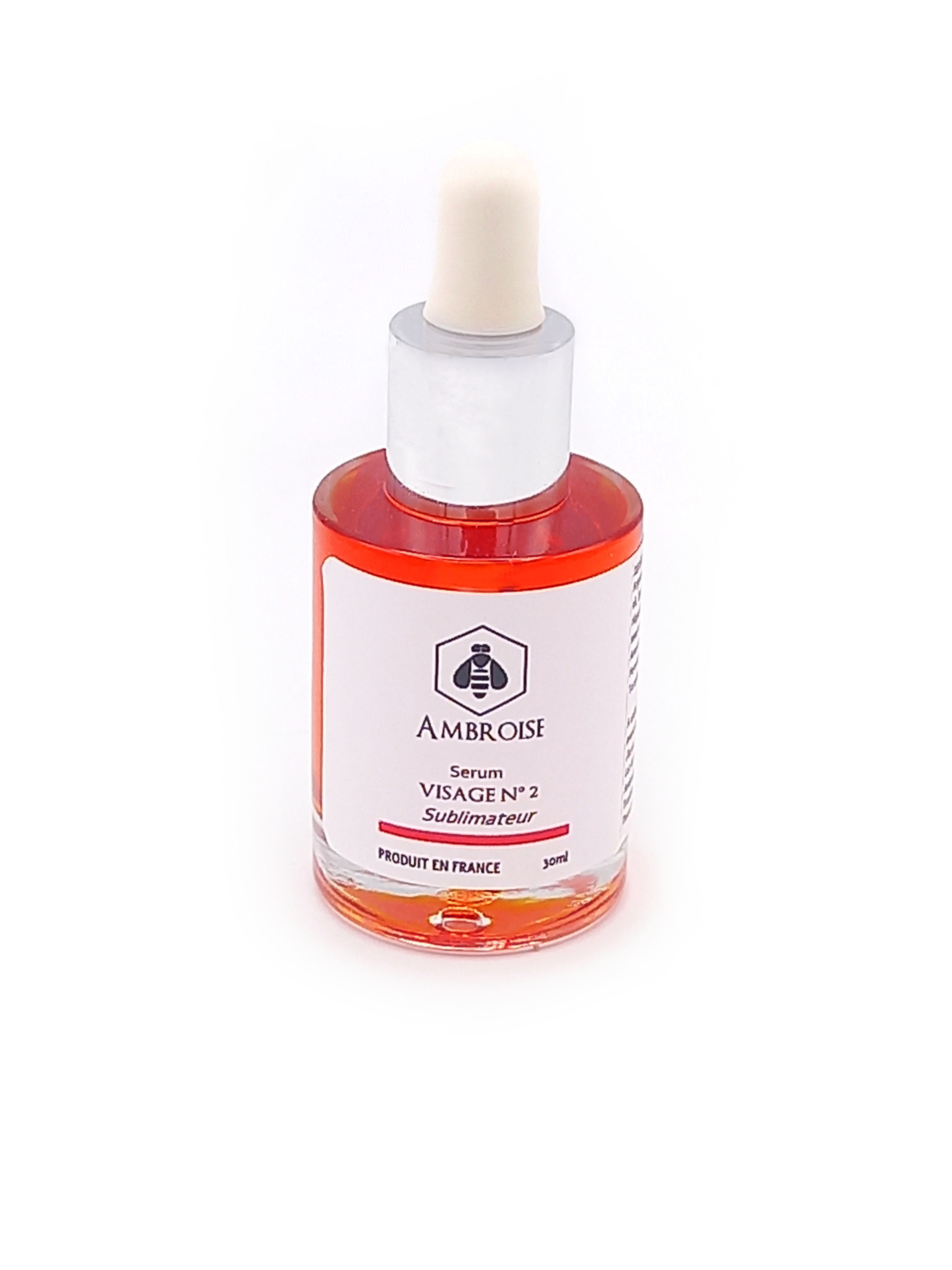 sérum visage N°2 Sublimateur soin naturel pour atténuer les tâches brunes du visage ;Cosmétique naturel Ambroise Savonnerie