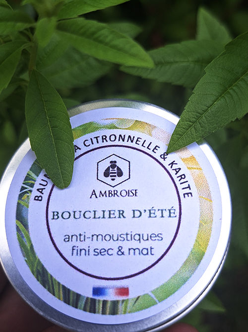 bouclier d'été anti-moustiques fini sec &mat - Ambroise Savonnerie