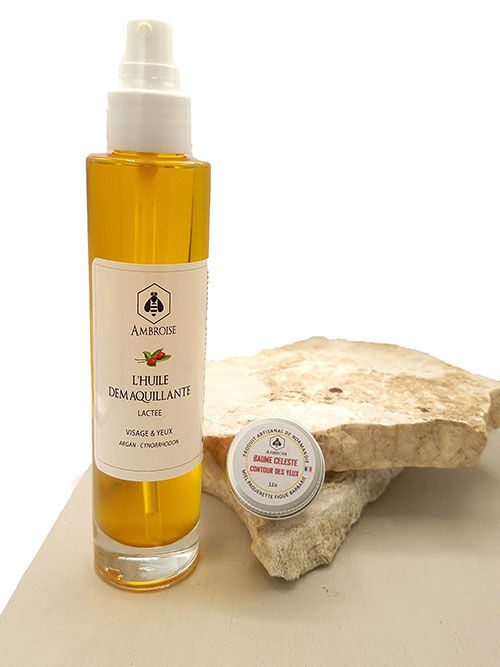 Pack Cernes et Poches, soins naturels pour nettoyer ,hydrater, nourrir le contours des yeux| Ambroise savonnerie