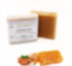 Savon surgras naturel Petite Nymphe au miel et amande douce. Cosmétique naturel Ambroise Savonnerie