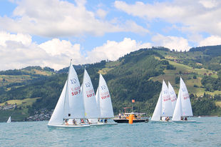 Seegelboot auf dem Thunersee und Brienzersee