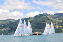 Seegelboot auf dem Thunersee und Brienzersee