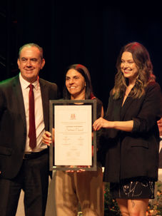 Sabrina Cassol recebe título de Cidadã Honorária de Criciúma