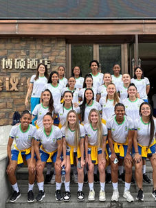 Meninas Carvoeiras estreiam na China representando a Unesc em torneio internacional