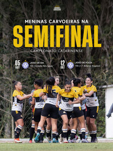 Meninas Carvoeiras iniciam disputa da semifinal do Catarinense