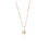 Thumbnail: Initial Pearl - Necklace (N-Z) Rose Gold Colour
