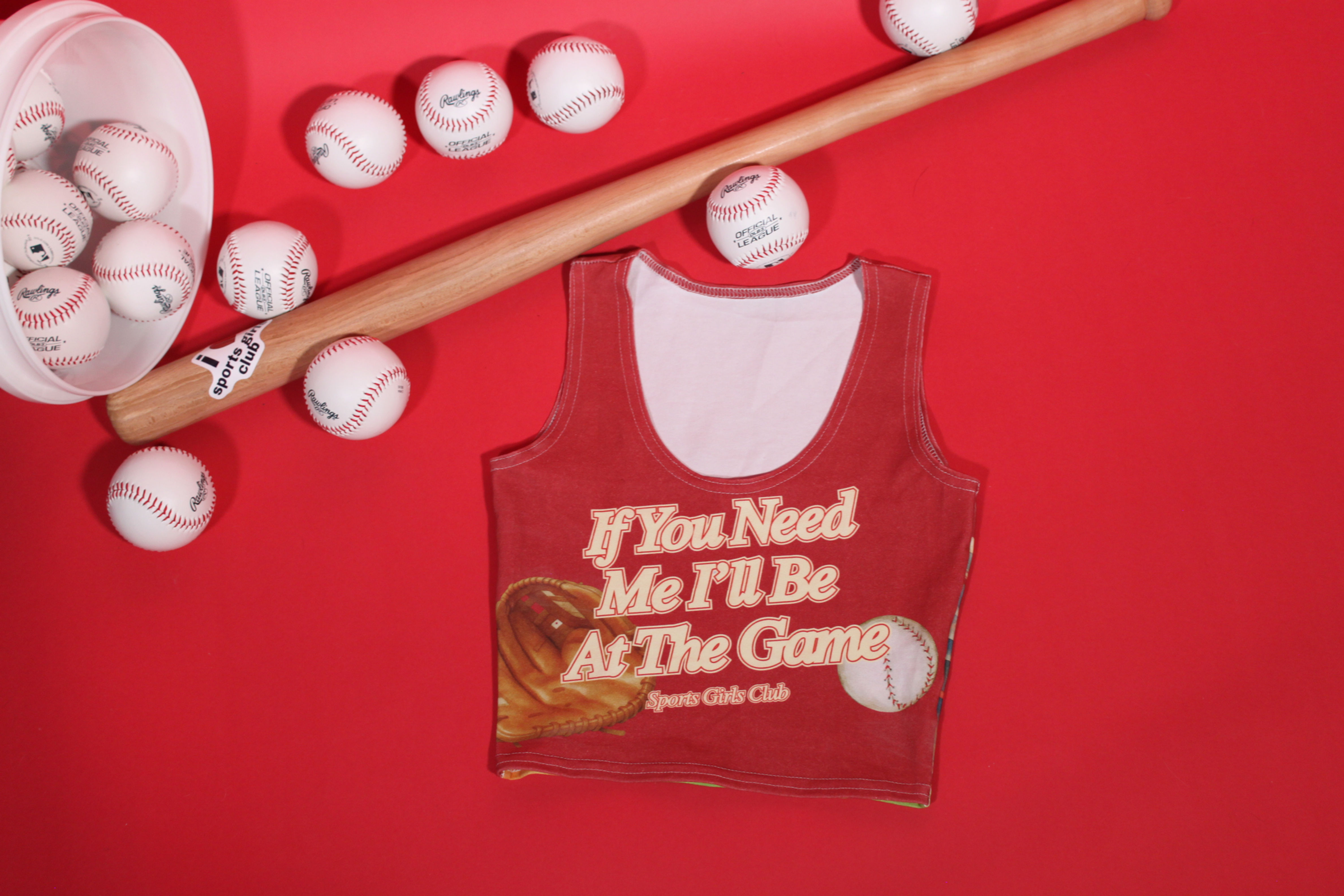 9 Innings Crop Tank 