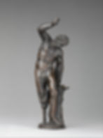 Greek God Hephaestus or Vulcan, blacksmith on Mount Olympus