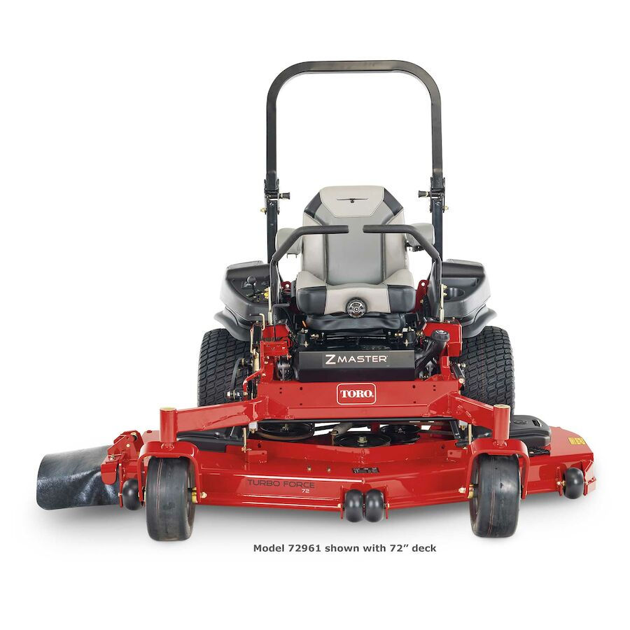 Commercial 6000 series mower with operator suspension and seat isolation