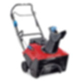 Toro single stage snowblower with quick chute and 8hp engine