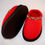 Thumbnail: Red Kids Beaded Sandals