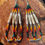 Thumbnail: Beaded Earrings-Green