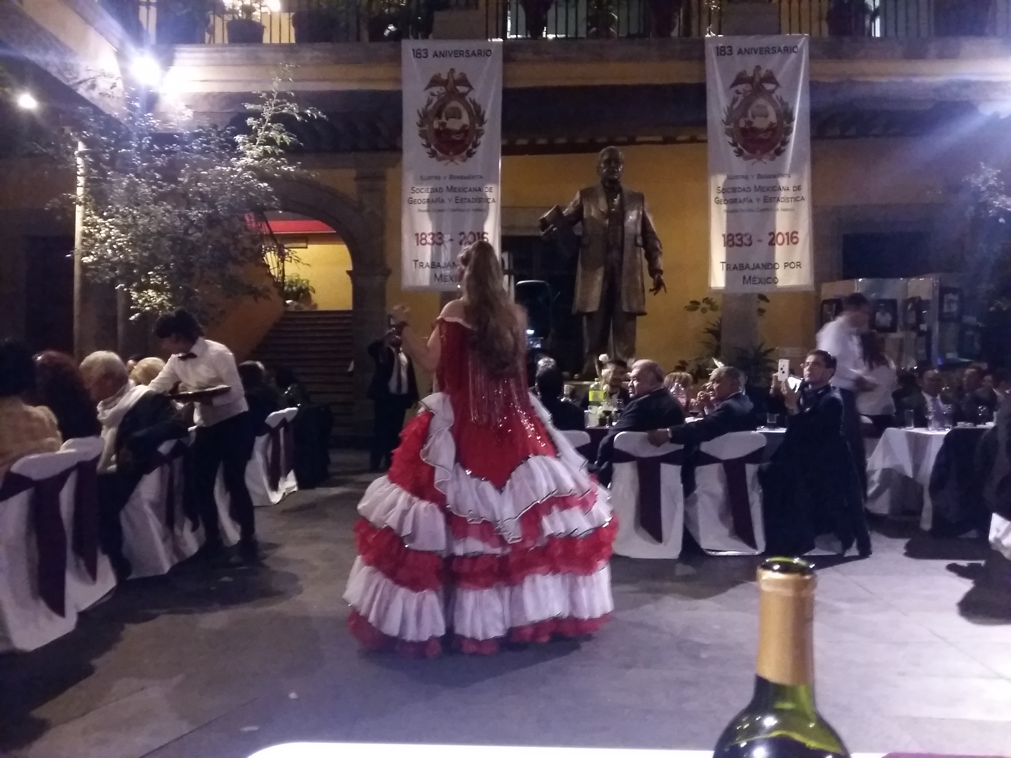 Evento en Sociedad de Geografia