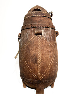 20th Century Milk Pail from Africa