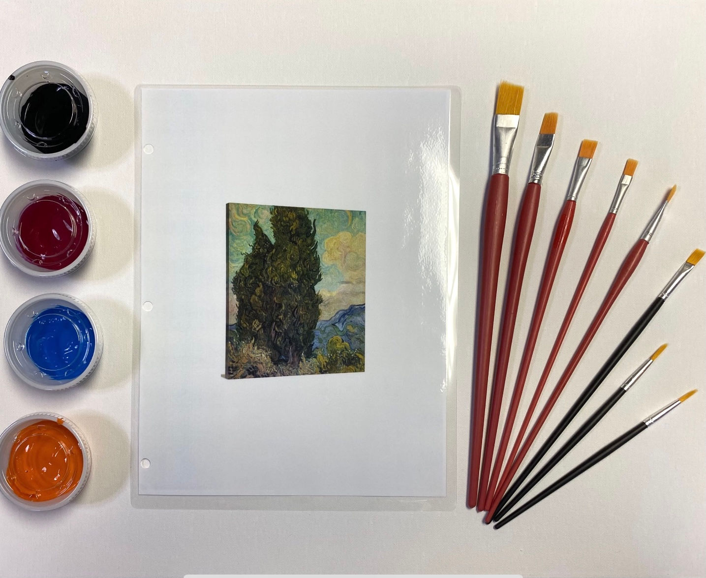 Canvas Painting, Van Gogh #1 (Kit)