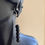 Thumbnail: Obsidian Dangling Earrings