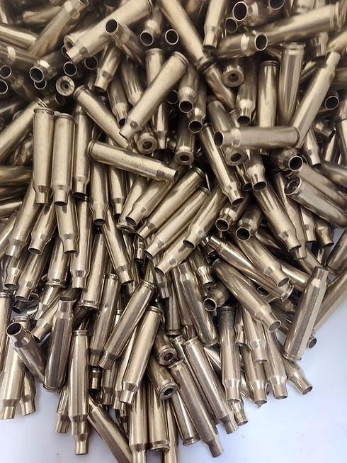 223 once fired brass