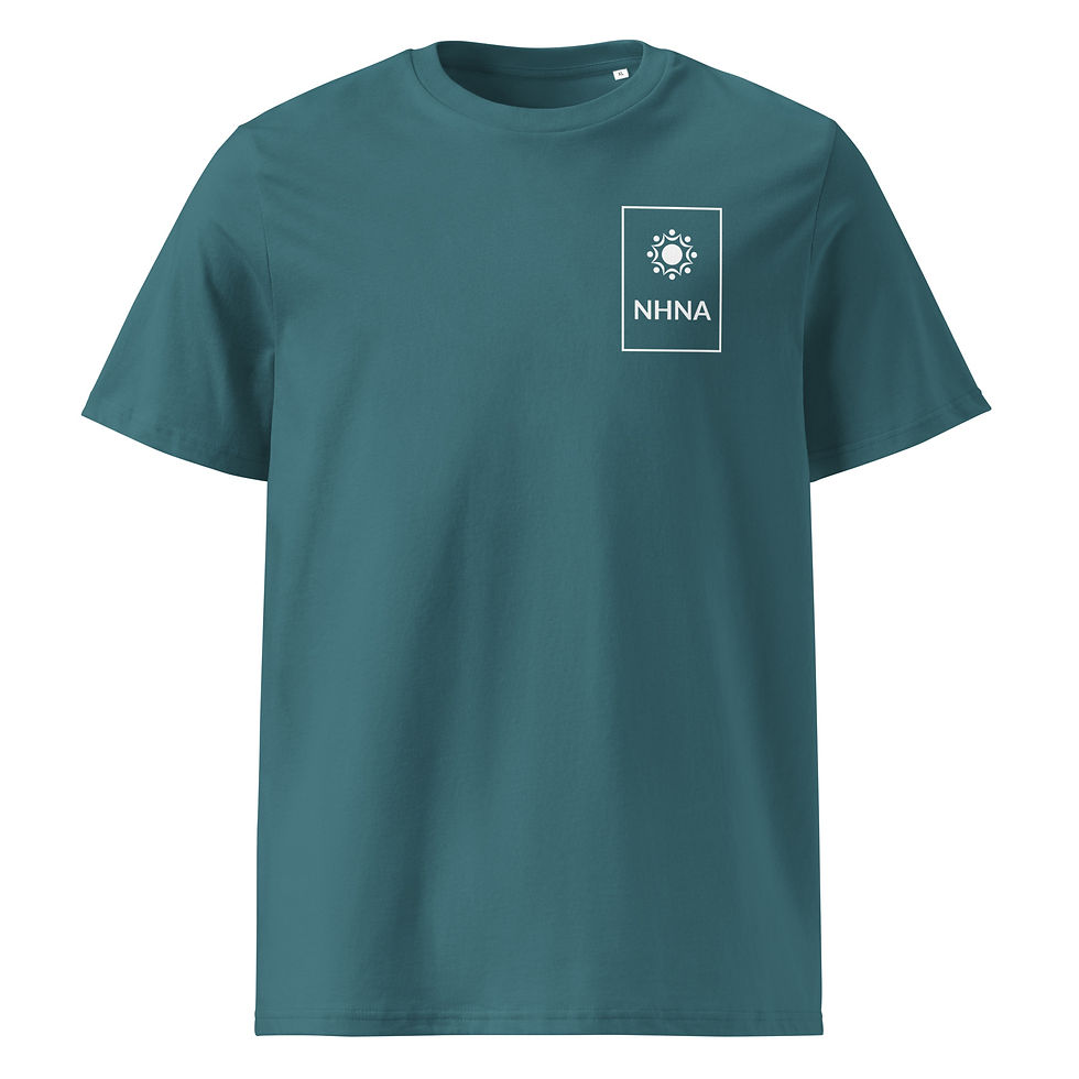 Thumbnail: NHNA - Unisex Organic Ribbed Neck T-Shirt