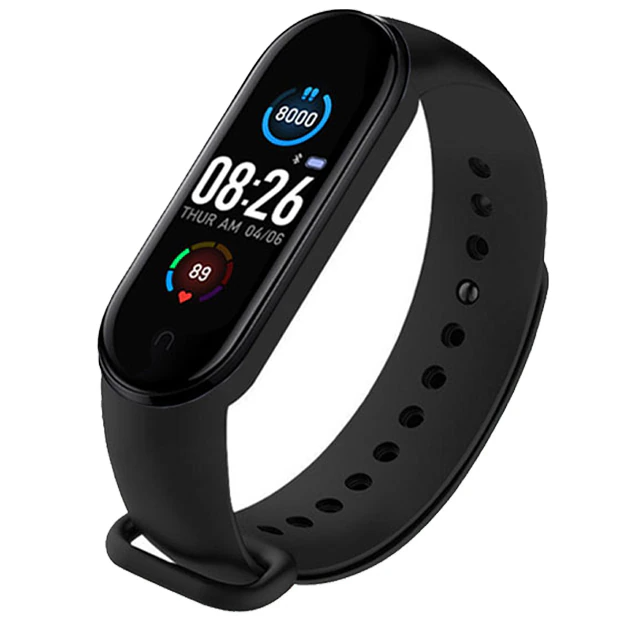 Thumbnail: M4 Smart Watch Band Blood Pressure Bracelet Wristband Fitness Tracker Heart Rate