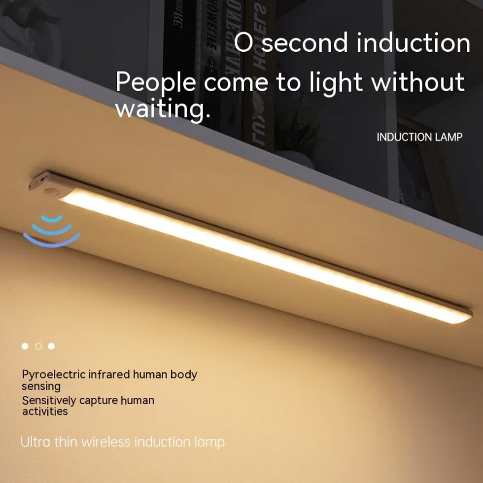 Thumbnail: Smart Infrared Sensor Wireless Magnetic Cabinet Light
