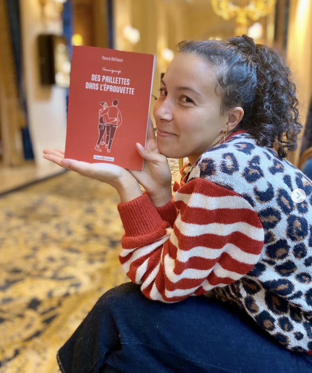 Noura et son livre sur la PMA