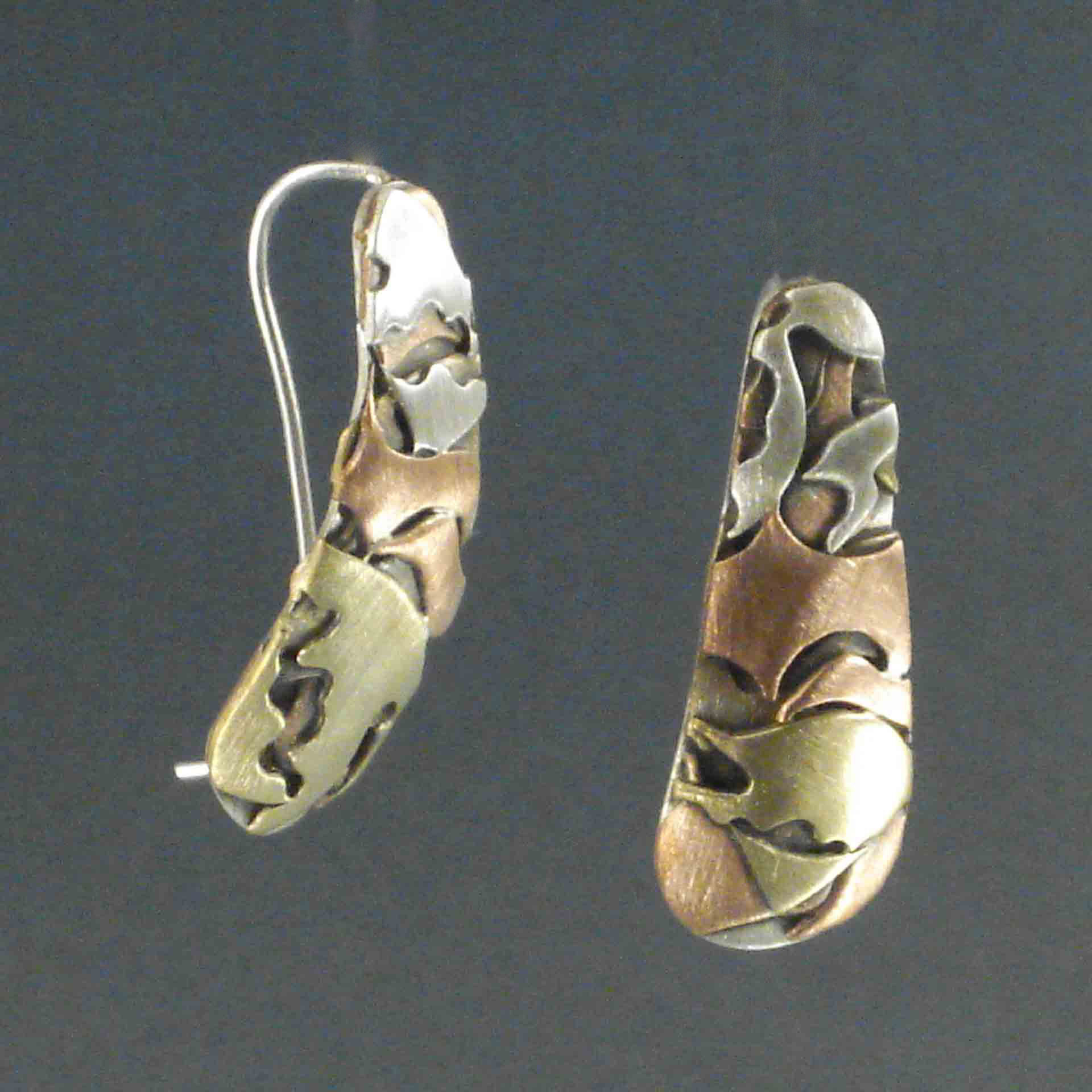 Ponderosa Bark Earrings $98
