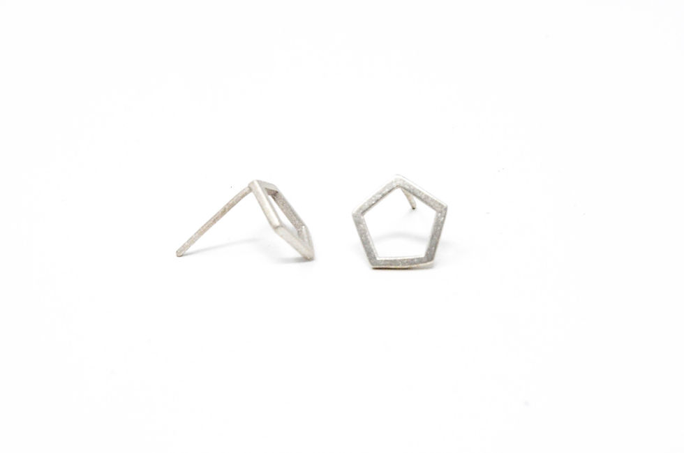 Thumbnail: PENTA STUD SILVER