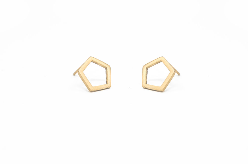 Thumbnail: PENTA STUD GOLD