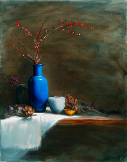 Still Life in Blue