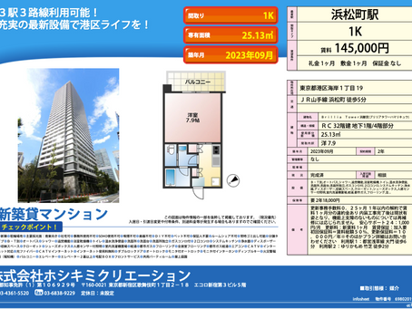 港区新着物件情報★Brillia Tower 浜離宮
