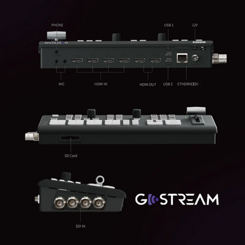 Osee GoStream Duet Live Stream Video Mixer Switcher with SD Record