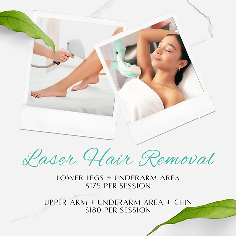 Laser hair removal specials store