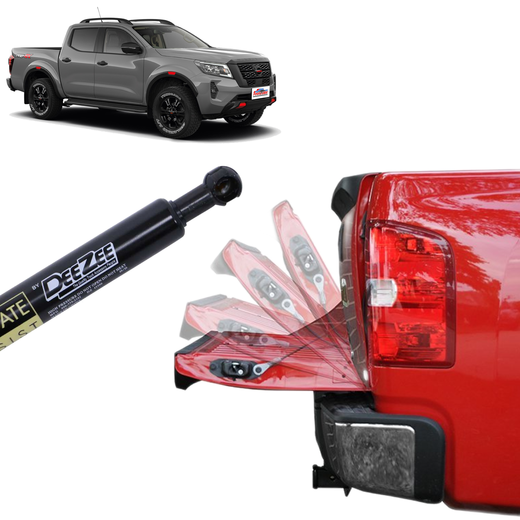 Amortiguador Portalon Deezee Nissan New Navara 2021-2023