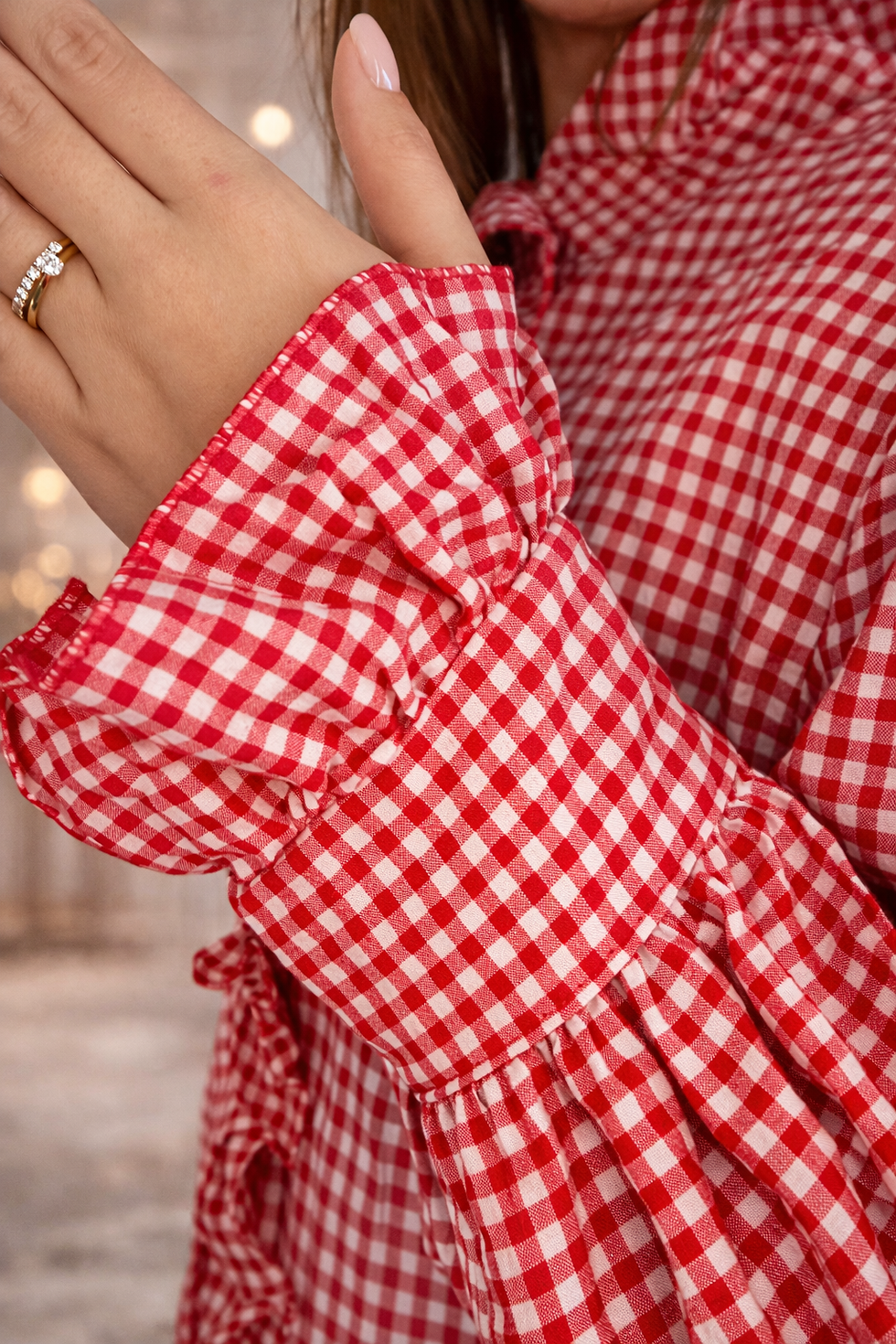 L'armoire de Loli - Chemise LOLA  - Rouge vichy
