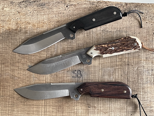 58 - Couteaux droit Bushcraft