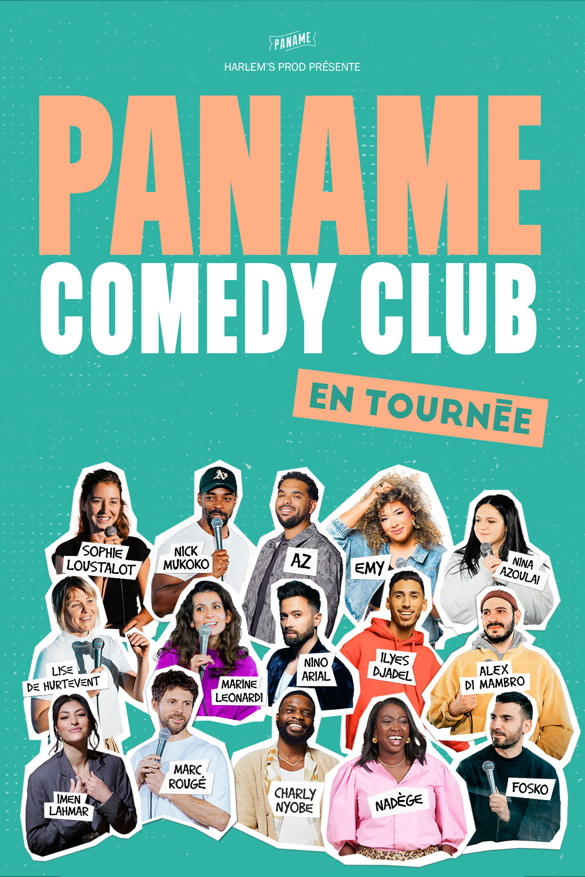 Humoristes sur scène - Paname Comedy Club en tournée
