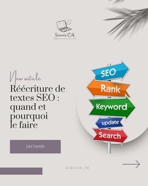 Réécriture de textes SEO : quand et pourquoi le faire