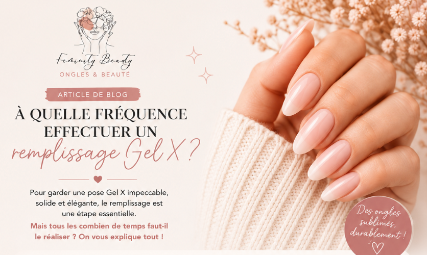 À quelle fréquence effectuer un remplissage Gel X ?