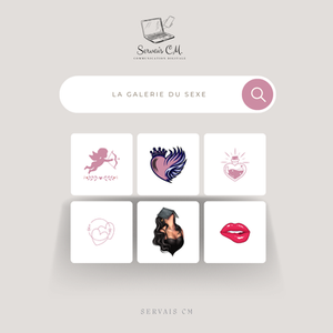 Création d’un logo pour La Galerie du Sexe, sexshop haut de gamme – par Servais CM