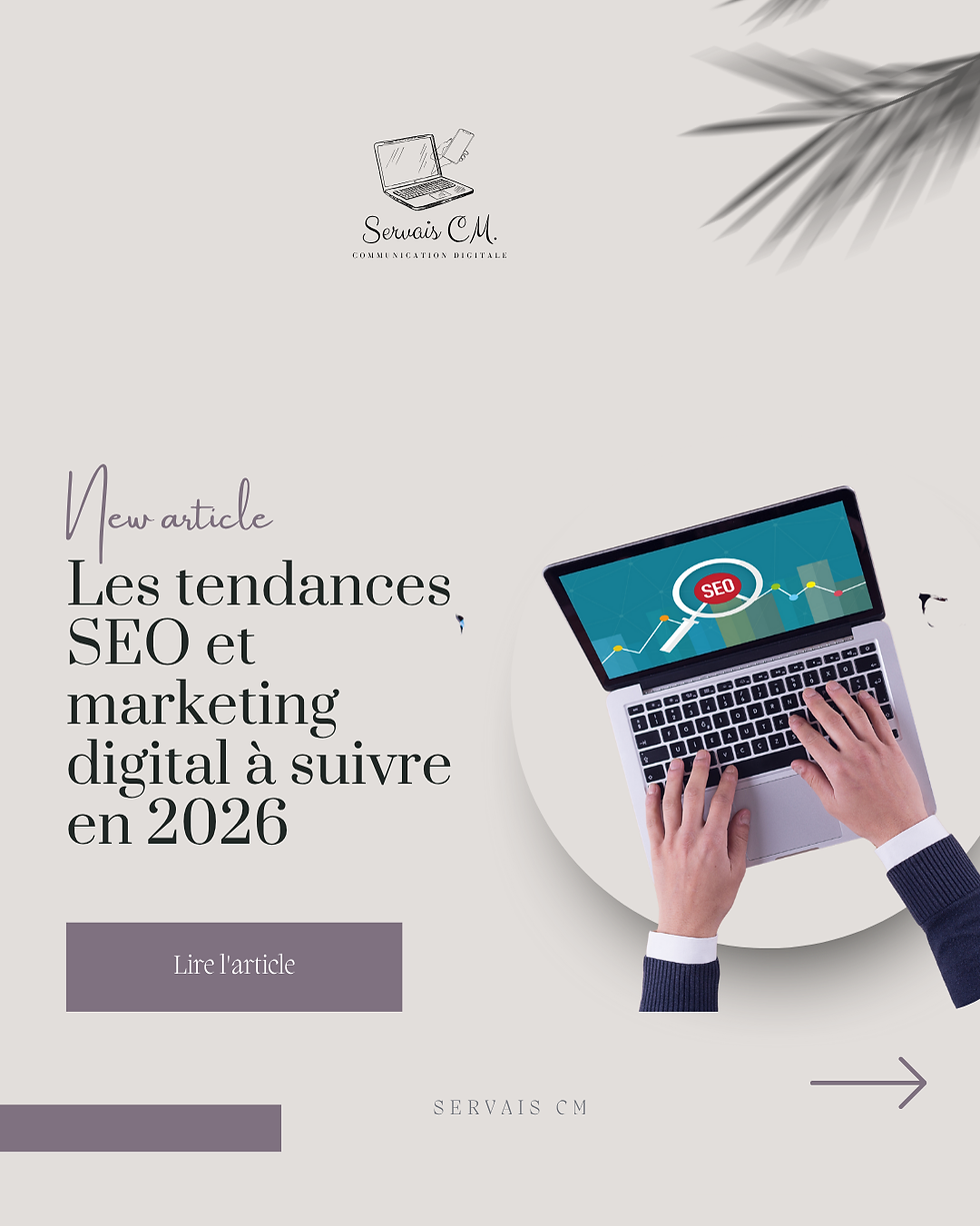 Les tendances SEO et marketing digital à suivre en 2026