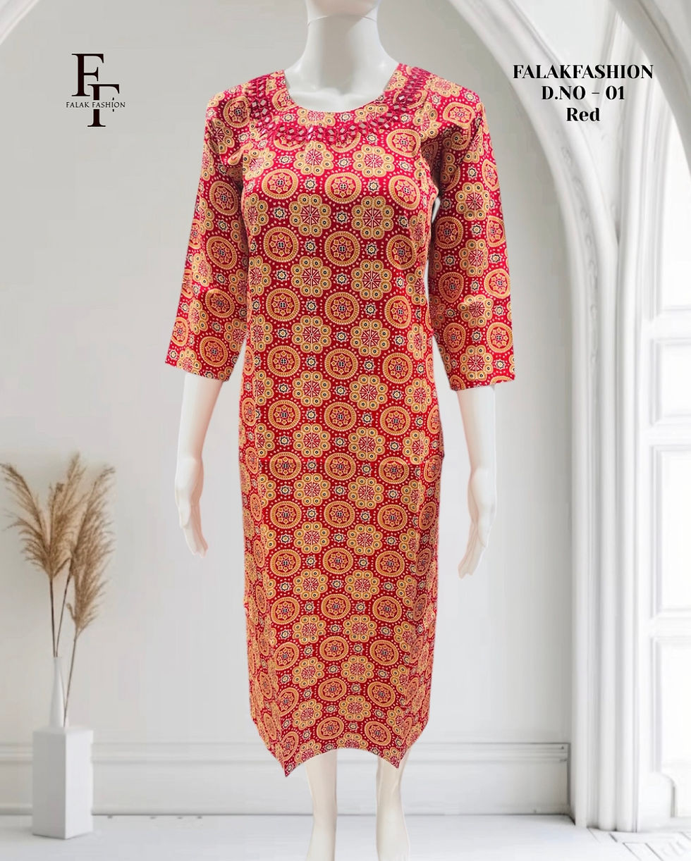Thumbnail: Gajji silk kurti 
