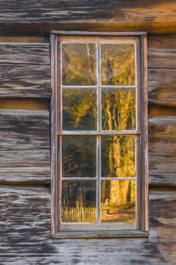 Oconoluftee Cabin Window