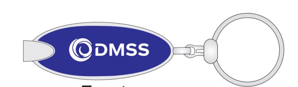 DMSS Lucent Torch Keyholder - Blue