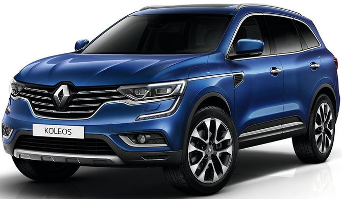 Renault Koleos 2017: de cara renovada y nuevo motor.