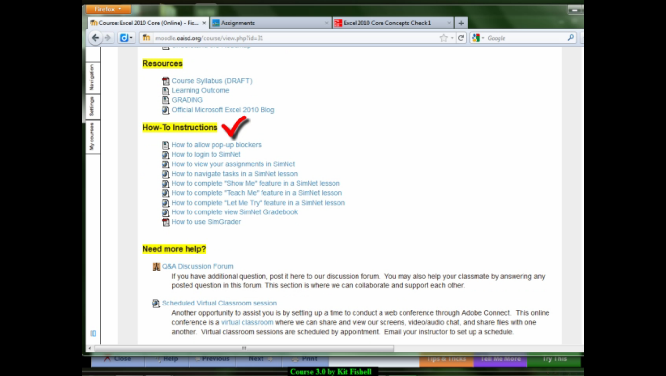 Tools: Camtasia, Screencast
