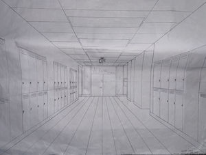 Hallway Drawing