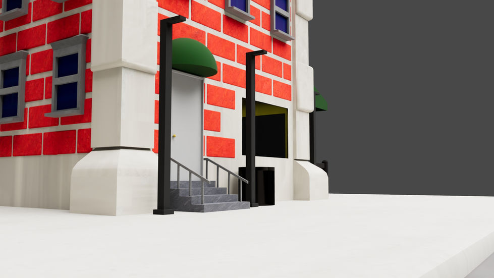 Apt Door Rendered
